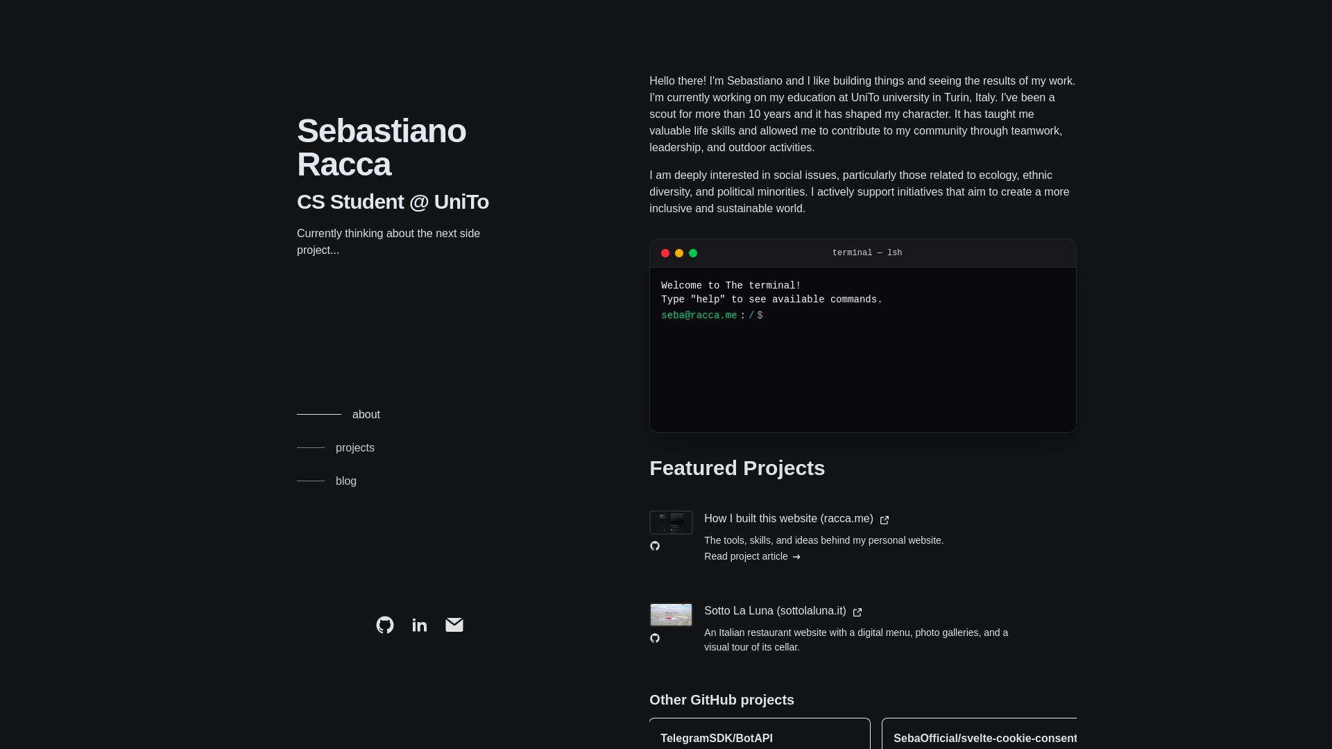 How I built this website's preview